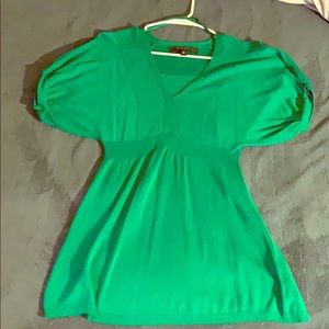 Green nine West blouse